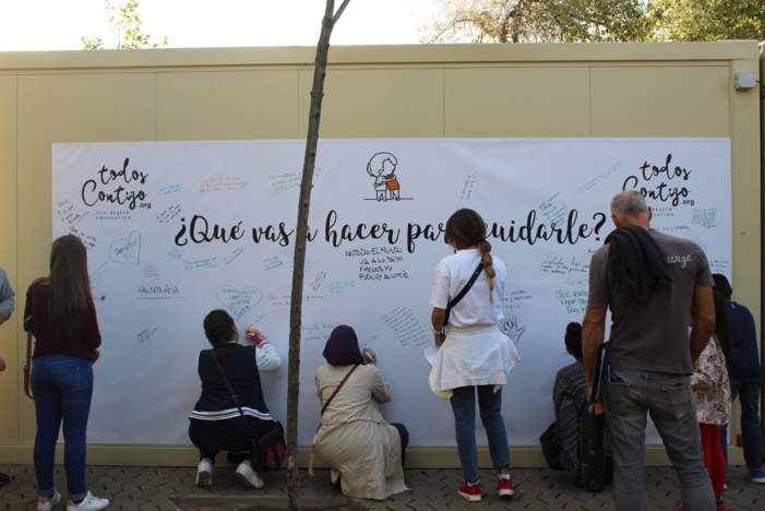 NOTA DE PRENSA: CIENTOS DE ASISTENTES AL MONKEY WEEK PUBLICAN Y COMPARTEN MENSAJES CON SU COMPROMISO POR EL CUIDADO EN UNA PIZARRA GIGANTE INSTALADA EN EL FESTIVAL NOTA DE PRENSA: CIENTOS DE ASISTENTES AL MONKEY WEEK PUBLICAN Y COMPARTEN MENSAJES CON SU COMPROMISO POR EL CUIDADO EN UNA PIZARRA GIGANTE INSTALADA EN EL FESTIVAL