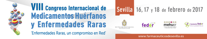 CONVOCATORIA: Mañana comienza en Sevilla el VIII Congreso Internacional de Medicamentos Huérfanos y Enfermedades Raras