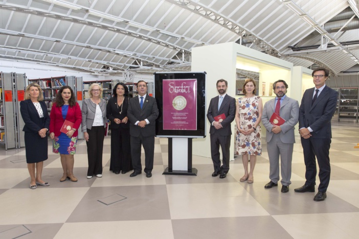 NOTA DE PRENSA: INAUGURADA EN LA UNIVERSIDAD PABLO DE OLAVIDE UNA EXPOSICIÓN CON 80 MANUSCRITOS E IMPRESOS DE LOS SIGLOS XV A XX PERTENECIENTES AL FONDO ANTIGUO DEL COLEGIO DE SAN FRANCISCO DE PAULA NOTA DE PRENSA: INAUGURADA EN LA UNIVERSIDAD PABLO DE OLAVIDE UNA EXPOSICIÓN CON 80 MANUSCRITOS E IMPRESOS DE LOS SIGLOS XV A XX PERTENECIENTES AL FONDO ANTIGUO DEL COLEGIO DE SAN FRANCISCO DE PAULA