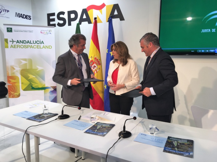 LA INDUSTRIA AEROESPACIAL EN ANDALUCÍA ALCANZA LOS 2.400 MILLONES DE EUROS EN FACTURACIÓN Y CRECE EN EMPLEO UN 5,3% LA INDUSTRIA AEROESPACIAL EN ANDALUCÍA ALCANZA LOS 2.400 MILLONES DE EUROS EN FACTURACIÓN Y CRECE EN EMPLEO UN 5,3%