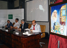 LA CASA DE LA PROVINCIA ACOGE LA PRESENTACIÓN DEL CARTEL DEL CINCUENTENARIO REFUNDACIONAL DE LA HERMANDAD DE NTRO. PADRE JESÚS NAZARENO DE SALTERAS LA CASA DE LA PROVINCIA ACOGE LA PRESENTACIÓN DEL CARTEL DEL CINCUENTENARIO REFUNDACIONAL DE LA HERMANDAD DE NTRO. PADRE JESÚS NAZARENO DE SALTERAS