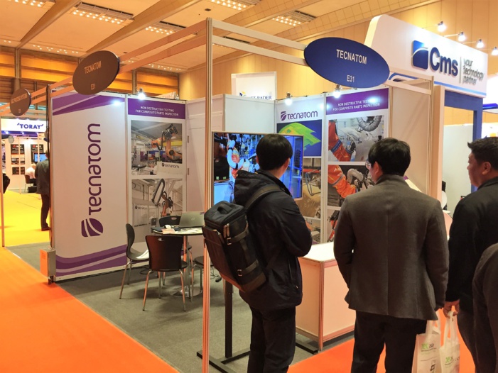TECNATOM PARTICIPA EN LA FERIA DE MATERIALES COMPUESTOS JEC ASIA 2017 QUE SE CELEBRA EN COREA, UNO DE SUS PRINCIPALES CLIENTES EN SISTEMAS ROBÓTICOS TECNATOM PARTICIPA EN LA FERIA DE MATERIALES COMPUESTOS JEC ASIA 2017 QUE SE CELEBRA EN COREA, UNO DE SUS PRINCIPALES CLIENTES EN SISTEMAS ROBÓTICOS