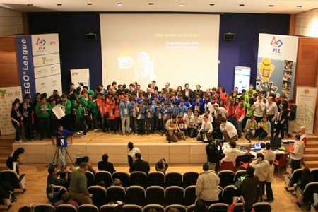 120 NIÑOS PARTICIPAN EN EL FIRST LEGO LEAGUE, ORGANIZADO POR GEOLIT 120 NIÑOS PARTICIPAN EN EL FIRST LEGO LEAGUE, ORGANIZADO POR GEOLIT