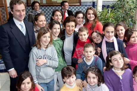 SHIRIN EBADI, PREMIO NOBEL DE LA PAZ EN 2003, MANTIENE UN COLOQUIO CON LOS ALUMNOS DEL COLEGIO DE SAN FRANCISCO DE PAULA SHIRIN EBADI, PREMIO NOBEL DE LA PAZ EN 2003, MANTIENE UN COLOQUIO CON LOS ALUMNOS DEL COLEGIO DE SAN FRANCISCO DE PAULA
