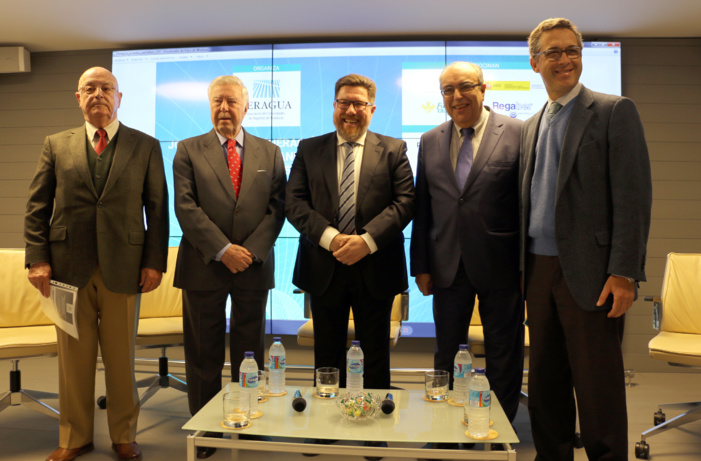 Feragua plantea el reto de llegar a 200 hm3 de aguas regeneradas en Andalucía antes de 2025 Feragua plantea el reto de llegar a 200 hm3 de aguas regeneradas en Andalucía antes de 2025