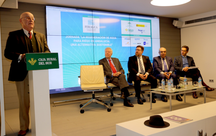Feragua plantea el reto de llegar a 200 hm3 de aguas regeneradas en Andalucía antes de 2025