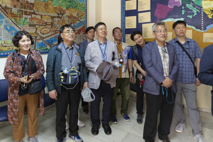 NOTA DE PRENSA: REPRESENTANTES DEL MINISTERIO DE EDUCACIÓN DE COREA DEL SUR VISITAN EL COLEGIO INTERNACIONAL DE SEVILLA DE SAN FRANCISCO DE PAULA NOTA DE PRENSA: REPRESENTANTES DEL MINISTERIO DE EDUCACIÓN DE COREA DEL SUR VISITAN EL COLEGIO INTERNACIONAL DE SEVILLA DE SAN FRANCISCO DE PAULA