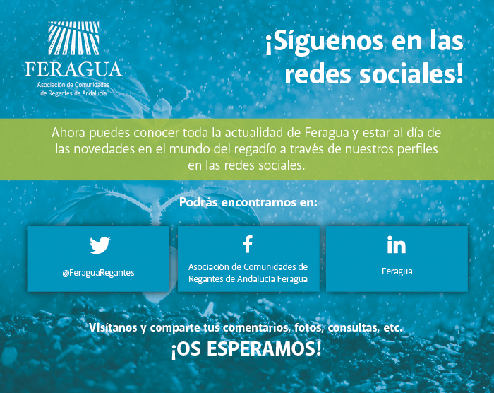 FERAGUA - ¡Síguenos en las redes sociales!