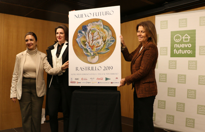 Nota de prensa - Se presenta el cartel del Rastrillo de Nuevo Futuro 2019, obra de la pintora y artista Cristina Ybarra Nota de prensa - Se presenta el cartel del Rastrillo de Nuevo Futuro 2019, obra de la pintora y artista Cristina Ybarra