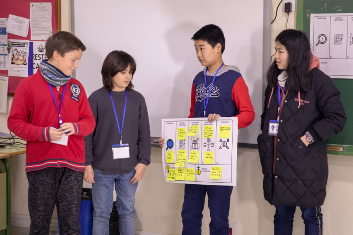 NOTA DE PRENSA: ALUMNOS DE 12 AÑOS DEL COLEGIO DE SAN FRANCISCO DE PAULA GENERAN EN 48 HORAS IDEAS DE NEGOCIO QUE IMPACTEN EN MILLONES DE PERSONAS NOTA DE PRENSA: ALUMNOS DE 12 AÑOS DEL COLEGIO DE SAN FRANCISCO DE PAULA GENERAN EN 48 HORAS IDEAS DE NEGOCIO QUE IMPACTEN EN MILLONES DE PERSONAS