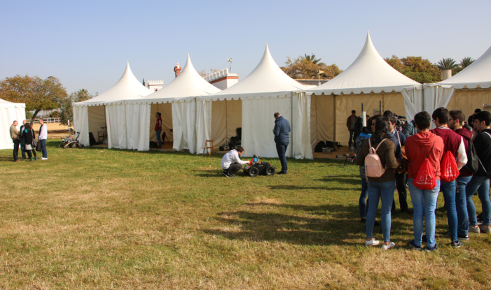 Universidades y centros de investigación internacionales prueban en un torneo en Sevilla sus robots innovadores para el uso en situaciones de emergencias Universidades y centros de investigación internacionales prueban en un torneo en Sevilla sus robots innovadores para el uso en situaciones de emergencias