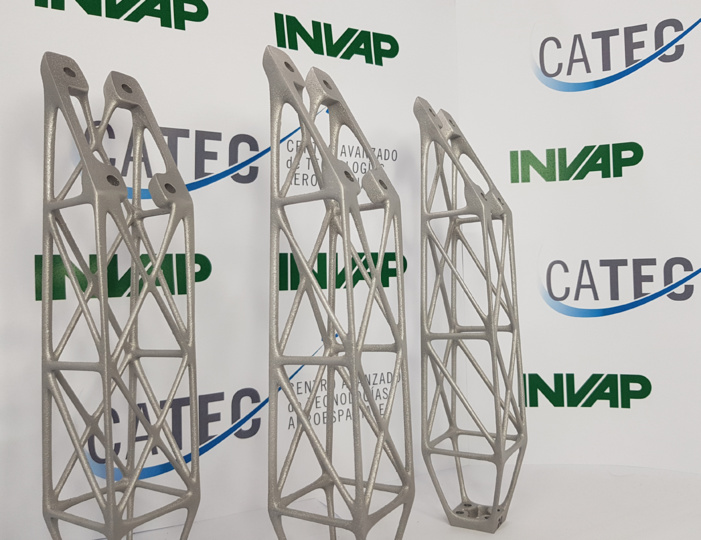 CATEC colabora con la empresa argentina INVAP en el desarrollo de componentes por impresión 3D para sus misiones satelitales CATEC colabora con la empresa argentina INVAP en el desarrollo de componentes por impresión 3D para sus misiones satelitales