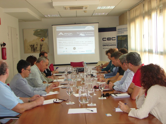 Pymes y emprendedores gaditanos conocen las últimas tecnologías del sector aeroespacial para ayudarles a impulsar su negocio o proyecto empresarial Pymes y emprendedores gaditanos conocen las últimas tecnologías del sector aeroespacial para ayudarles a impulsar su negocio o proyecto empresarial