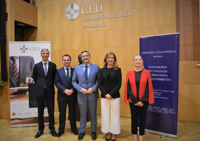 CEU Andalucía y Cremades Calvo-Sotelo ponen en marcha el I Máster en Derecho Empresarial de las Nuevas Tecnologías CEU Andalucía y Cremades Calvo-Sotelo ponen en marcha el I Máster en Derecho Empresarial de las Nuevas Tecnologías