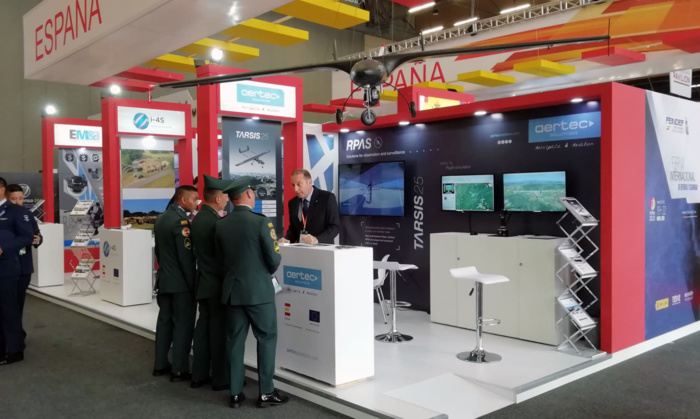NOTA DE PRENSA: AERTEC Solutions expone su tecnología en Expodefensa, la Feria Internacional de Defensa y Seguridad que se celebra en Colombia NOTA DE PRENSA: AERTEC Solutions expone su tecnología en Expodefensa, la Feria Internacional de Defensa y Seguridad que se celebra en Colombia