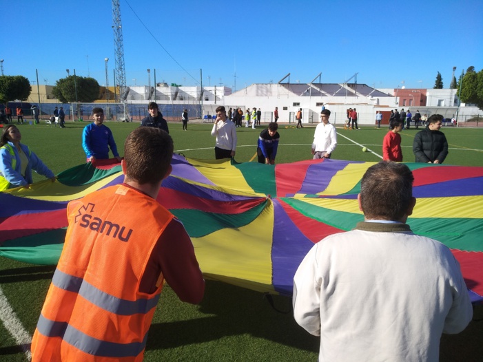 NOTA DE PRENSA: MÁS DE 280 PERSONAS CONVIERTEN A CANTILLANA EN CAPITAL DEL DEPORTE INCLUSIVO NOTA DE PRENSA: MÁS DE 280 PERSONAS CONVIERTEN A CANTILLANA EN CAPITAL DEL DEPORTE INCLUSIVO