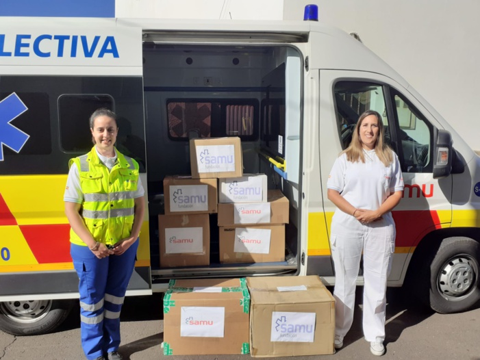 NOTA DE PRENSA: FUNDACIÓN SAMU, A TRAVÉS DE LA RESIDENCIA HOGAR SAN LÁZARO DE SANTA CRUZ DE TENERIFE, DONA 40 KILOS DE ALIMENTOS, JUGUETES Y ELEMENTOS DE ASEO PERSONAL AL TELEMARATÓN DE MÍRAME TV NOTA DE PRENSA: FUNDACIÓN SAMU, A TRAVÉS DE LA RESIDENCIA HOGAR SAN LÁZARO DE SANTA CRUZ DE TENERIFE, DONA 40 KILOS DE ALIMENTOS, JUGUETES Y ELEMENTOS DE ASEO PERSONAL AL TELEMARATÓN DE MÍRAME TV