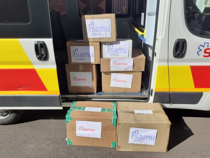 NOTA DE PRENSA: FUNDACIÓN SAMU, A TRAVÉS DE LA RESIDENCIA HOGAR SAN LÁZARO DE SANTA CRUZ DE TENERIFE, DONA 40 KILOS DE ALIMENTOS, JUGUETES Y ELEMENTOS DE ASEO PERSONAL AL TELEMARATÓN DE MÍRAME TV NOTA DE PRENSA: FUNDACIÓN SAMU, A TRAVÉS DE LA RESIDENCIA HOGAR SAN LÁZARO DE SANTA CRUZ DE TENERIFE, DONA 40 KILOS DE ALIMENTOS, JUGUETES Y ELEMENTOS DE ASEO PERSONAL AL TELEMARATÓN DE MÍRAME TV