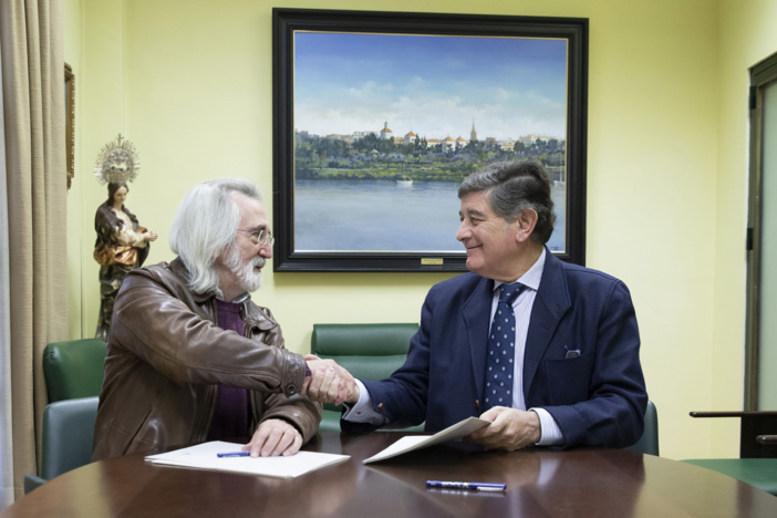 El Colegio de Farmacéuticos de Sevilla y la Fundación AK Antonio Guerrero se alían para mejorar la atención temprana El Colegio de Farmacéuticos de Sevilla y la Fundación AK Antonio Guerrero se alían para mejorar la atención temprana
