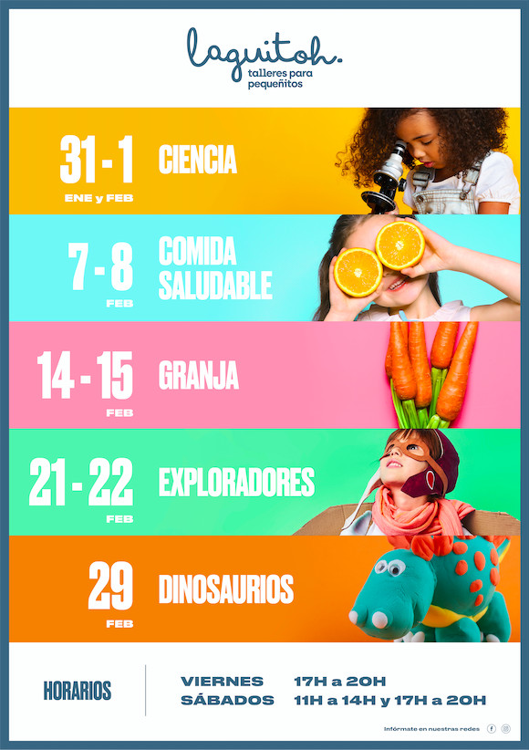 LAGOH INICIA LOS TALLERES “LAGUITOH, TALLERES PARA PEQUEÑITOS” DESTINADOS A FOMENTAR LA CREATIVIDAD DE LOS MÁS PEQUEÑOS LAGOH INICIA LOS TALLERES “LAGUITOH, TALLERES PARA PEQUEÑITOS” DESTINADOS A FOMENTAR LA CREATIVIDAD DE LOS MÁS PEQUEÑOS
