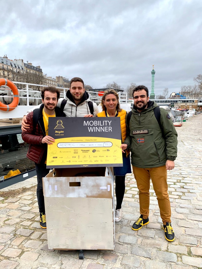 NOTA DE PRENSA: El asistente robotizado que ganó la 4ª edición del reto AERTEC Solutions Challenge conquista ahora el Imagine Express NOTA DE PRENSA: El asistente robotizado que ganó la 4ª edición del reto AERTEC Solutions Challenge conquista ahora el Imagine Express