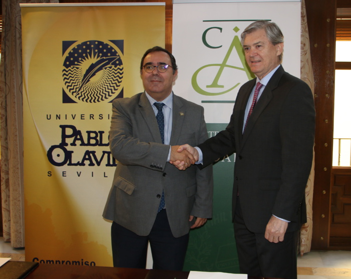 NOTA DE PRENSA: EL COLEGIO NOTARIAL DE ANDALUCÍA Y LA UNIVERSIDAD PABLO DE OLAVIDE CREAN UNA CÁTEDRA SOBRE DERECHO INTERNACIONAL Y COMPARADO NOTA DE PRENSA: EL COLEGIO NOTARIAL DE ANDALUCÍA Y LA UNIVERSIDAD PABLO DE OLAVIDE CREAN UNA CÁTEDRA SOBRE DERECHO INTERNACIONAL Y COMPARADO