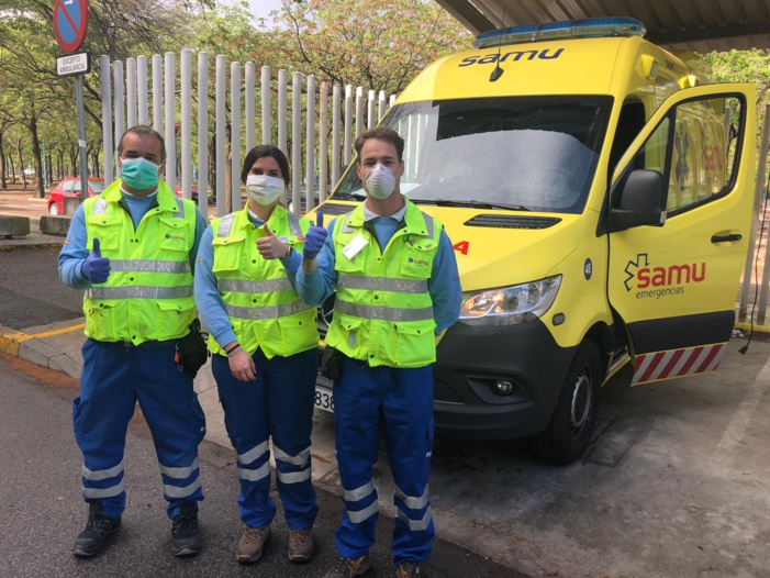 NOTA DE PRENSA: SAMU ENVÍA A LA “ZONA CERO” DEL CORONAVIRUS EN MADRID UNA UNIDAD SANITARIA Y DE EMERGENCIAS NOTA DE PRENSA: SAMU ENVÍA A LA “ZONA CERO” DEL CORONAVIRUS EN MADRID UNA UNIDAD SANITARIA Y DE EMERGENCIAS