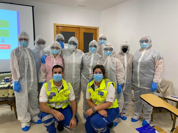 NOTA DE PRENSA-BURGOS: EL PERSONAL DE LA RESIDENCIA DE MAYORES DE LAS MISIONERAS FRANCISCANAS DE BURGOS RECIBE FORMACIÓN EN BIOSEGURIDAD FRENTE AL COVID-19 NOTA DE PRENSA-BURGOS: EL PERSONAL DE LA RESIDENCIA DE MAYORES DE LAS MISIONERAS FRANCISCANAS DE BURGOS RECIBE FORMACIÓN EN BIOSEGURIDAD FRENTE AL COVID-19