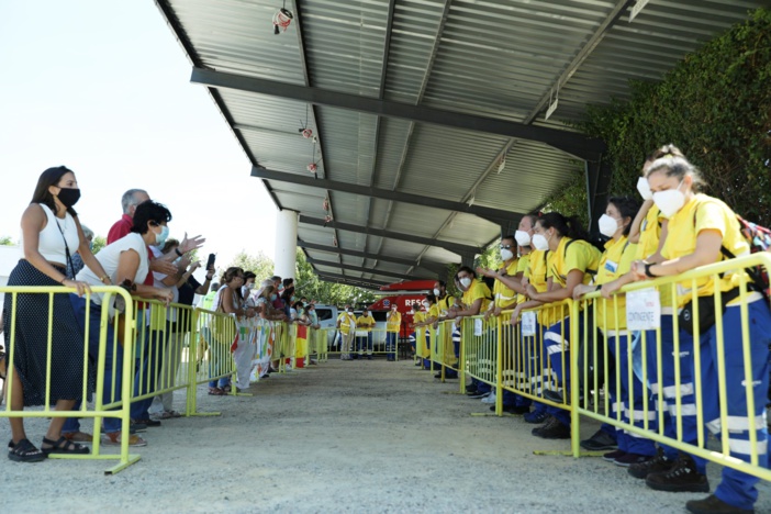 NOTA DE PRENSA: SATISFACCIÓN Y ORGULLO POR LA MISIÓN DE COOPERACIÓN CONTRA EL COVID-19 DESPLEGADA POR SAMU EN EL SALVADOR NOTA DE PRENSA: SATISFACCIÓN Y ORGULLO POR LA MISIÓN DE COOPERACIÓN CONTRA EL COVID-19 DESPLEGADA POR SAMU EN EL SALVADOR