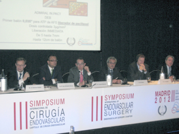Componentes de la IV Mesa Redonda del III Simposium Internacional de Cirugía Endovascular. Componentes de la IV Mesa Redonda del III Simposium Internacional de Cirugía Endovascular.