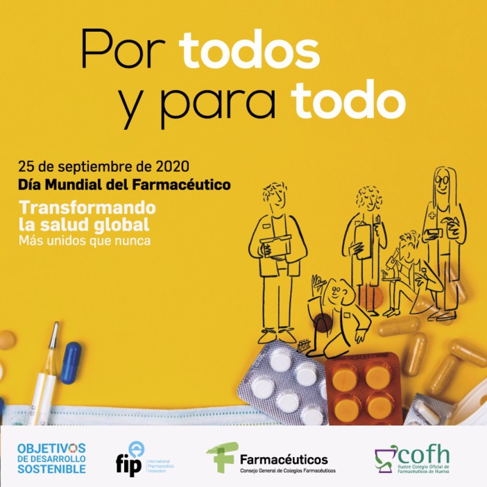 Los farmacéuticos onubenses destacan el papel que realizan desde distintos ámbitos, “por todos y para todo”, en beneficio de la salud de la población Los farmacéuticos onubenses destacan el papel que realizan desde distintos ámbitos, “por todos y para todo”, en beneficio de la salud de la población