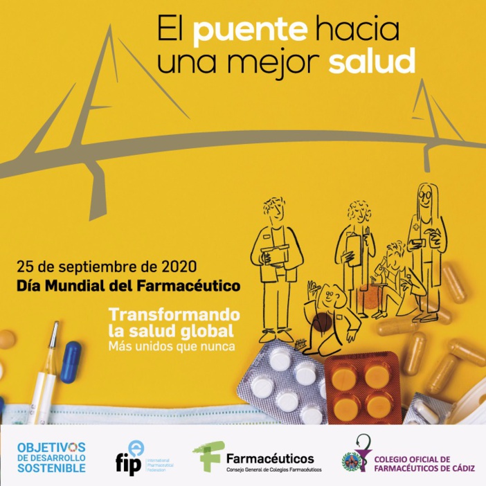 Cádiz iluminará de verde, como la cruz de las farmacias, el Puente de la Constitución de 1812 para reconocer el papel de los farmacéuticos frente a la COVID-19 Cádiz iluminará de verde, como la cruz de las farmacias, el Puente de la Constitución de 1812 para reconocer el papel de los farmacéuticos frente a la COVID-19