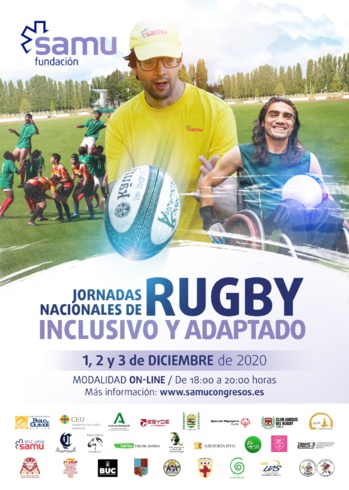 NOTA DE PRENSA: UNAS JORNADAS PIONERAS SOBRE RUGBY INCLUSIVO ANALIZARÁN LOS BENEFICIOS DE ESTE DEPORTE COMO HERRAMIENTA DE INTEGRACIÓN E INCLUSIÓN NOTA DE PRENSA: UNAS JORNADAS PIONERAS SOBRE RUGBY INCLUSIVO ANALIZARÁN LOS BENEFICIOS DE ESTE DEPORTE COMO HERRAMIENTA DE INTEGRACIÓN E INCLUSIÓN