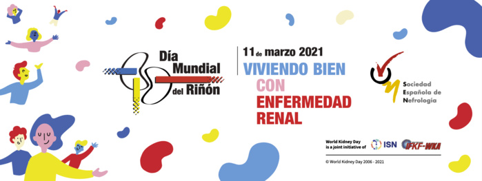 El Día Mundial del Riñón se celebra este año en medio de una doble preocupación por el crecimiento de la prevalencia de las enfermedades renales y el fuerte impacto de la Covid-19 en los pacientes El Día Mundial del Riñón se celebra este año en medio de una doble preocupación por el crecimiento de la prevalencia de las enfermedades renales y el fuerte impacto de la Covid-19 en los pacientes