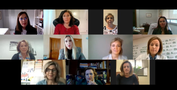 El Foro 'Liderazgo sanitario femenino en Andalucía en tiempos de pandemia' destaca la contribución de las profesionales de la salud en la gestión de crisis de la COVID-19 El Foro 'Liderazgo sanitario femenino en Andalucía en tiempos de pandemia' destaca la contribución de las profesionales de la salud en la gestión de crisis de la COVID-19