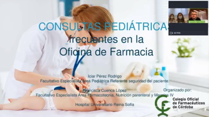 Los farmacéuticos cordobeses mejoran su consejo sanitario en pediatría de la mano de una de las mayores apuestas por la formación online del Colegio de Córdoba Los farmacéuticos cordobeses mejoran su consejo sanitario en pediatría de la mano de una de las mayores apuestas por la formación online del Colegio de Córdoba