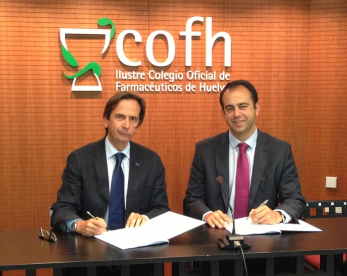 El Colegio de Farmacéuticos de Huelva se convierte en integrador de tecnologías de la información y comunicación merced a un acuerdo suscrito con Telefónica El Colegio de Farmacéuticos de Huelva se convierte en integrador de tecnologías de la información y comunicación merced a un acuerdo suscrito con Telefónica