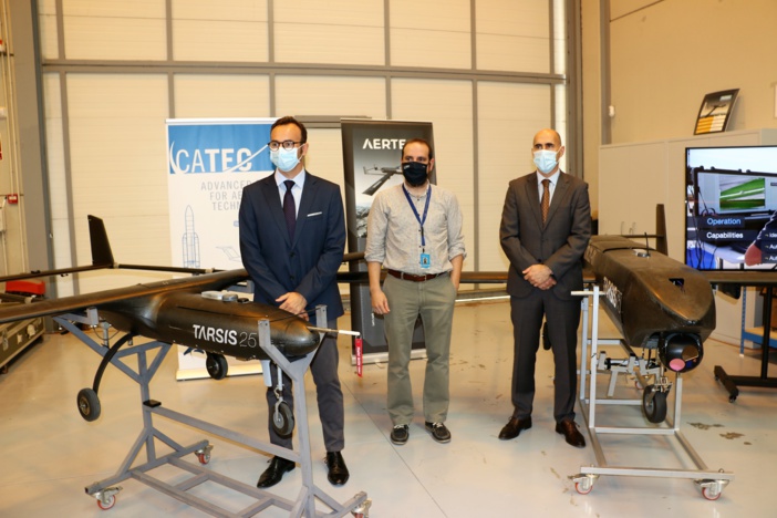 NOTA DE PRENSA: AERTEC y el CATEC se alían para el impulso tecnológico del sector de los UAS en Andalucía NOTA DE PRENSA: AERTEC y el CATEC se alían para el impulso tecnológico del sector de los UAS en Andalucía