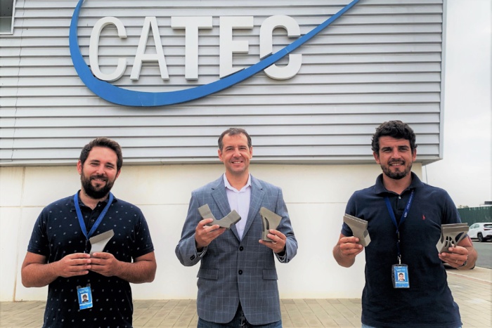 NOTA DE PRENSA: Piezas diseñadas y fabricadas por CATEC en impresión 3D viajarán al espacio en el satélite EUELSAT QUANTUM de Airbus, preparado ya para su lanzamiento NOTA DE PRENSA: Piezas diseñadas y fabricadas por CATEC en impresión 3D viajarán al espacio en el satélite EUELSAT QUANTUM de Airbus, preparado ya para su lanzamiento