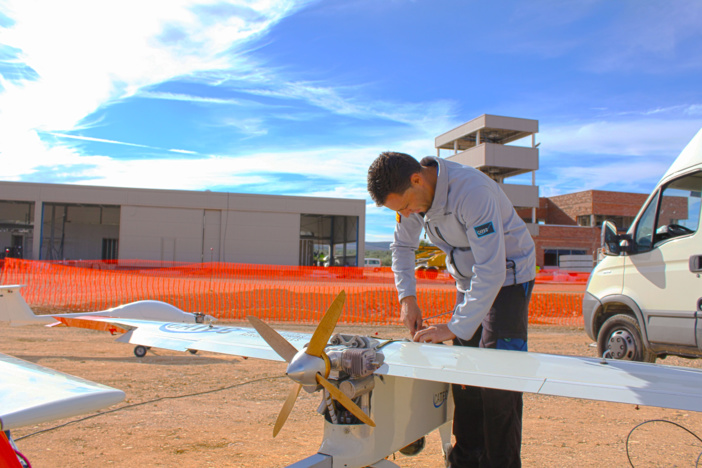 THE ATLAS CENTRE HOLDS FIRST TEST FLIGHTS WITH UAV THE ATLAS CENTRE HOLDS FIRST TEST FLIGHTS WITH UAV