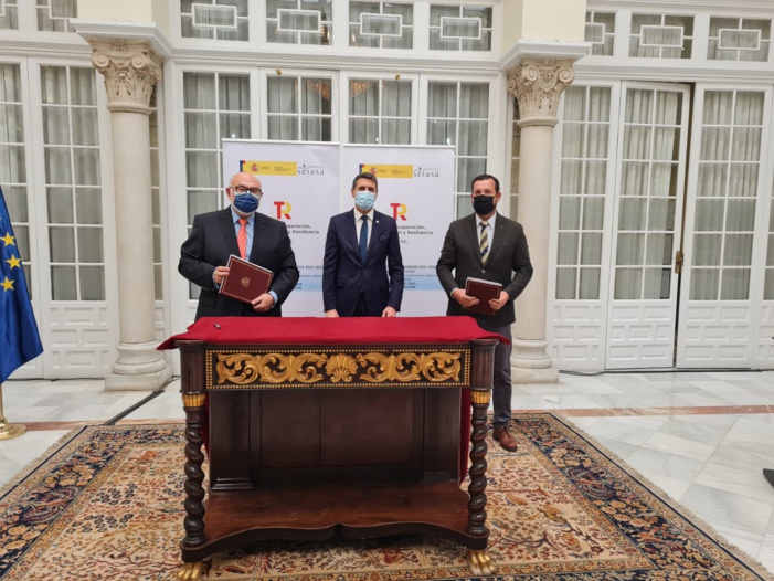 NOTA DE PRENSA: LA COMUNIDAD DE REGANTES DEL VIAR CONSTRUIRÁ UN PARQUE FOTOVOLTAICO DE 3 MWp DE POTENCIA PARA REDUCIR COSTES ENERGÉTICOS CON FONDOS NEXT GENERATION TRAS UN ACUERDO CON SEIASA NOTA DE PRENSA: LA COMUNIDAD DE REGANTES DEL VIAR CONSTRUIRÁ UN PARQUE FOTOVOLTAICO DE 3 MWp DE POTENCIA PARA REDUCIR COSTES ENERGÉTICOS CON FONDOS NEXT GENERATION TRAS UN ACUERDO CON SEIASA