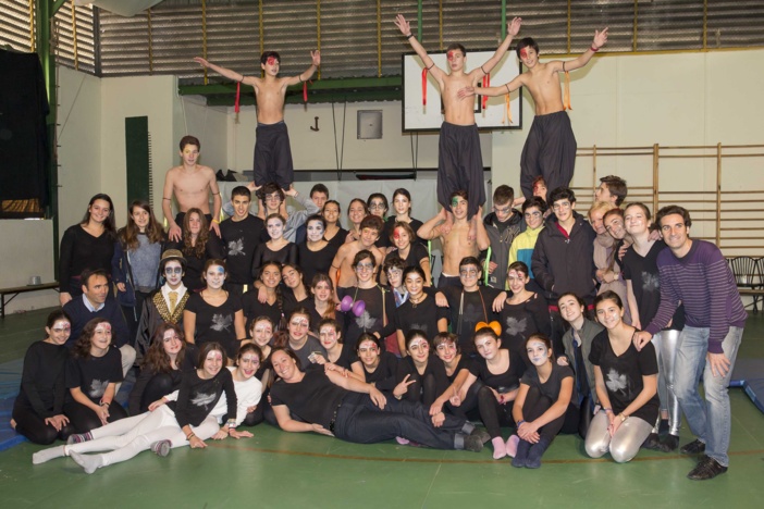 EL CIRCO DEL SOL VISITA EL COLEGIO DE SAN FRANCISCO DE PAULA DURANTE LAS JORNADAS DE CANÁDÁ EL CIRCO DEL SOL VISITA EL COLEGIO DE SAN FRANCISCO DE PAULA DURANTE LAS JORNADAS DE CANÁDÁ