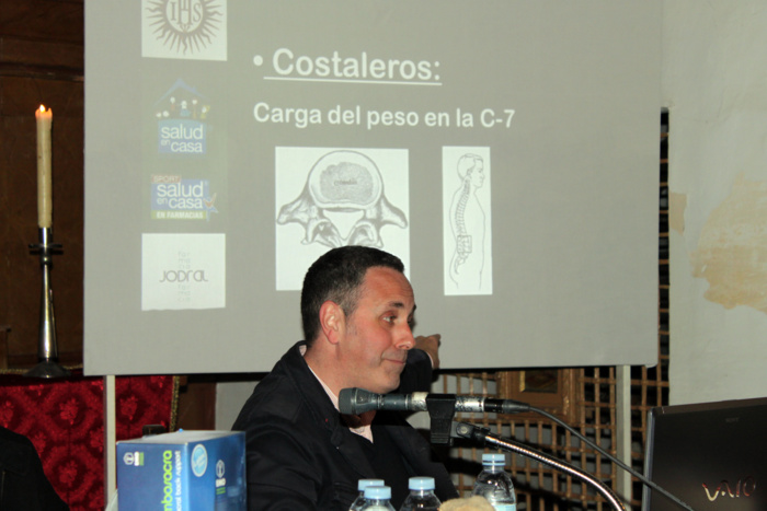 Ricardo Somosierra Ruiz, durante la charla.