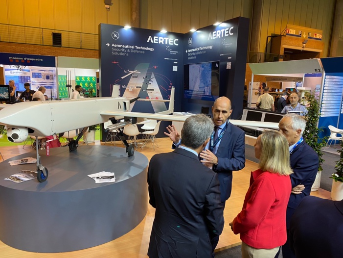 NOTA DE PRENSA: AERTEC, autoridad de diseño y fabricante de los UAS TARSIS, en UNVEX 2022 NOTA DE PRENSA: AERTEC, autoridad de diseño y fabricante de los UAS TARSIS, en UNVEX 2022