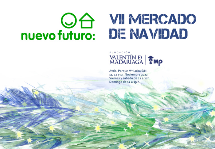 Nuevo Futuro inaugura la Navidad en Sevilla con su VII Mercado de Navidad, en el que se podrán hacer compras solidarias para ayudar a su labor social Nuevo Futuro inaugura la Navidad en Sevilla con su VII Mercado de Navidad, en el que se podrán hacer compras solidarias para ayudar a su labor social
