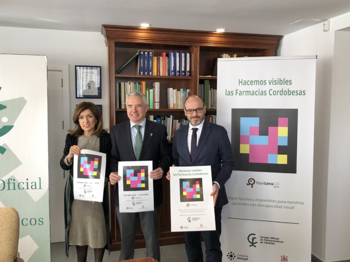 Las farmacias cordobesas, pioneras en Europa con la implantación de una herramienta tecnológica para facilitar su localización a las personas con discapacidad visual Las farmacias cordobesas, pioneras en Europa con la implantación de una herramienta tecnológica para facilitar su localización a las personas con discapacidad visual