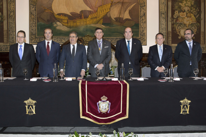 El presidente de CEOFA, José Luís Márquez Arroyo, pronunció el XXXVI  pregón de la patrona de los farmacéuticos sevillanos