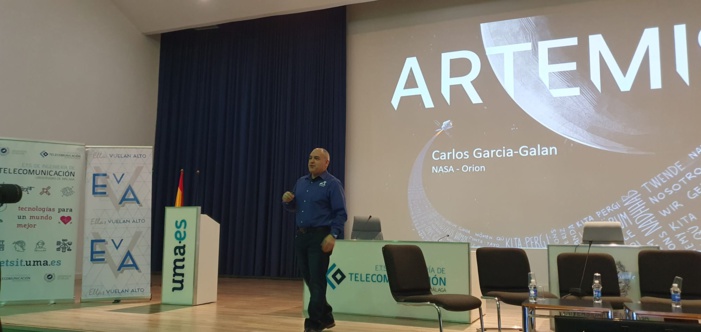 NOTA DE PRENSA: Ellas Vuelan Alto presenta en Málaga al ingeniero español de la NASA que llevará de nuevo al hombre a la Luna NOTA DE PRENSA: Ellas Vuelan Alto presenta en Málaga al ingeniero español de la NASA que llevará de nuevo al hombre a la Luna