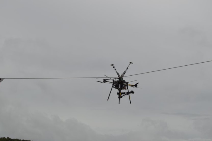 NOTA DE PRENSA: Pruebas de validación de un sistema robótico aéreo desarrollado en Andalucía que permite la inspección y mantenimiento en líneas eléctricas NOTA DE PRENSA: Pruebas de validación de un sistema robótico aéreo desarrollado en Andalucía que permite la inspección y mantenimiento en líneas eléctricas