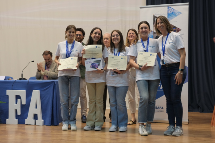 NOTA DE PRENSA/JAÉN: DOS PROYECTOS DE ALUMNOS DE FP DE SAFA ANDÚJAR CONSIGUEN EL PRIMER Y SEGUNDO PREMIO DE LA VI DEL EMPRENDIMIENTO NOTA DE PRENSA/JAÉN: DOS PROYECTOS DE ALUMNOS DE FP DE SAFA ANDÚJAR CONSIGUEN EL PRIMER Y SEGUNDO PREMIO DE LA VI DEL EMPRENDIMIENTO